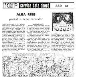 Alba-R18B(RCR-S59)-1970.Tape preview