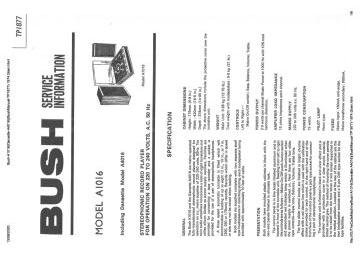 Bush-A1016(Dansette_Margolin-A4016)(BushManual-TP1877)-1974.Gram preview