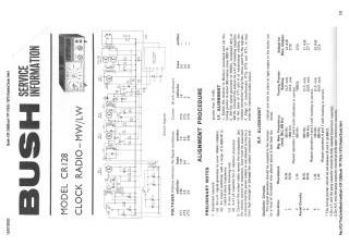 Bush-CR128(BushManual-TP1763)-1970.RadioClock preview