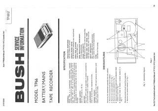 Bush-TP66(BushManual-TP1812)-1972.Cassette preview