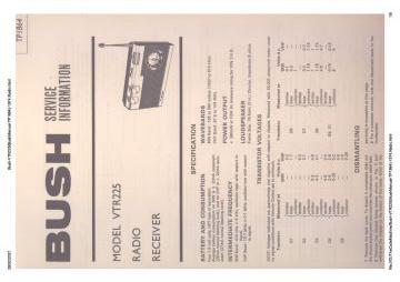Bush-VTR225(BushManual-TP1864)-1974.Radio preview