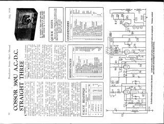 Cossor-390U-1938.Broadcaster.Radio preview