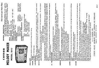 Cossor-501U_494U_Melody_Maker-1957.Radio preview