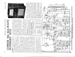 Cossor-584-1938.Broadcaster.Radio preview