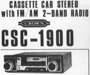 Crown-CSC1900.CarRadio preview