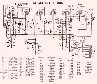 Ducretet-C805.Radio preview