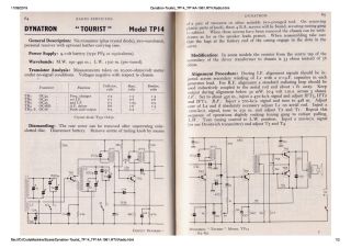 Dynatron-TP14_TP14A_Tourist-1961.RTV.Radio preview
