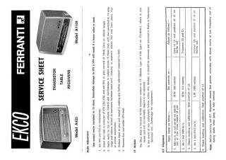 Ekco-A455(Ferranti-A1149)-1967.Ekco.Radio preview