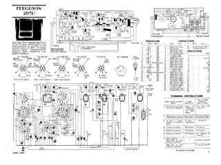 Ferguson-207U-1948.Radio preview