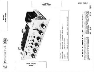 Fisher-400C(Sams-S0432F07)-1959.Amp preview