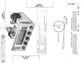 Fisher-500(Sams-S0400F07)-1958.Radio preview