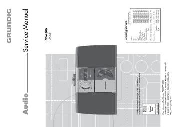 Grundig-CDM800-2000.RadioCD preview