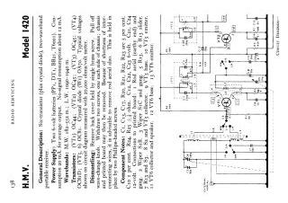 HMV-1420-1961.RTV.Radio preview