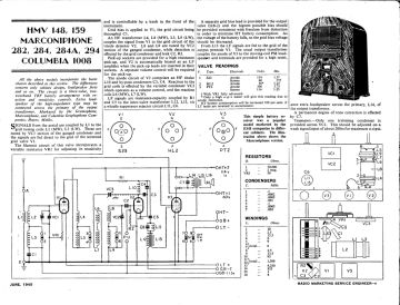 HMV-148_159(Marconi_Marconiphone-282_284_284A_294)(CBS_Columbia-1008)-1945.RMSE.Radio preview