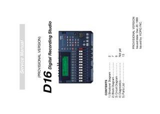 Korg-D16-2000.DigitalRecordingStudio preview