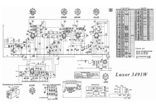 Luxor-3491W.Radio preview