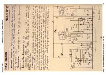 Masteradio-D527(GEC-G827)-1966.RTV.Radio preview