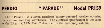 Perdio-PR159_Parade-1966.RTV.Radio.Xref.html preview