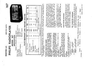 Philips-167-1957.Radio preview