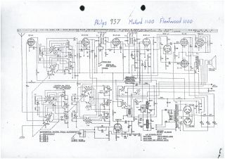 Philips-937(Mullard-1100)(Fleetwood-1100).Radio preview