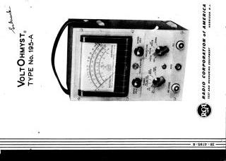 RCA-195A_VoltOhmyst-1949.MultiMeter preview