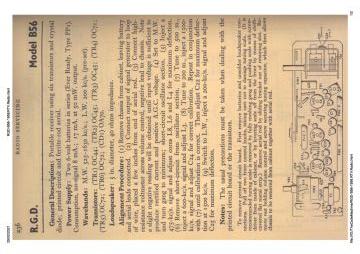 RGD-B56(Regentone-BT11)-1958.RTV.Radio preview