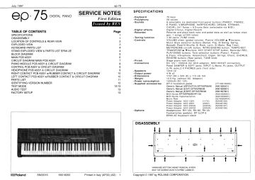 Roland-EP75-1997.Piano preview