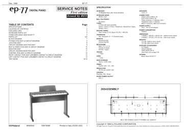 Roland-EP77-1999.Piano preview