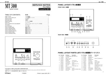 Roland-MT300-1999.MusicPlayer preview