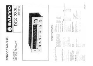 Sanyo-DCX233L.Radio preview