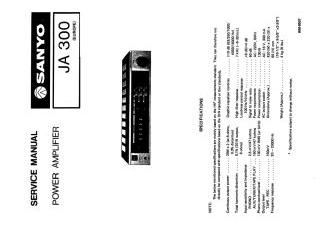 Sanyo-JA300-1982.Amp preview