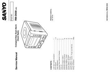 Sanyo-RMD500-2003.CD.RadioClock preview