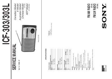 Sony-ICF303_ICF303L-1999.Sony.Radio preview