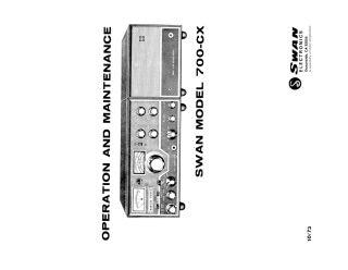 Swan-700CX-1973.Transceiver preview