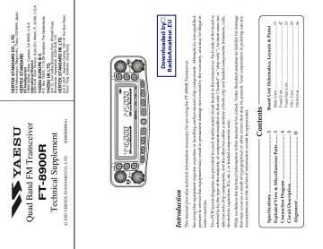 Yaesu-FT8900R.Transceiver preview